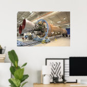 NASAアトラスVロケット ポスター (ホームオフィス)