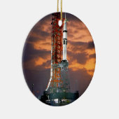 NASAアポロソユーズ発射車サンライズランチパッド セラミックオーナメント (右)
