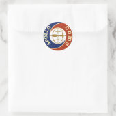 nasaアポロ宇宙計画 ラウンドシール (バッグ)