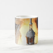 NASAアポロ11月面着陸ロケット打ち上げ マグカップ (中央)