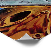 NASAアポロ15月周年月周回軌道アートワーク ポスター (角)