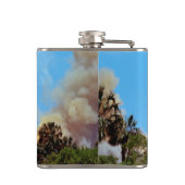 NASAアポロ16土星Vロケット打ち上げ フラスク (裏面)