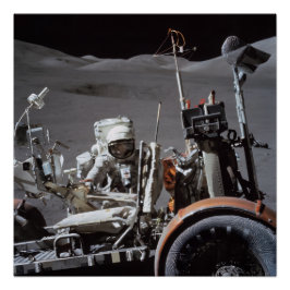 NASAアポロ17号月面着陸ミッション、1972年 ポスター