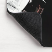 NASAアポロ17宇宙飛行士国旗の地球ムーンの写真 マウスパッド (コーナー)