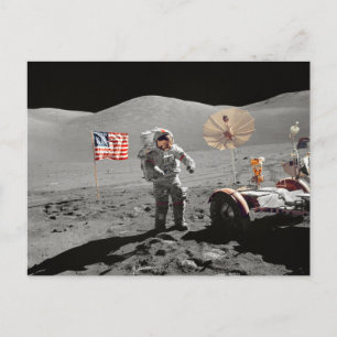 NASAアポロ17月着陸任務, 1972 ポストカード