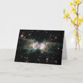 NASAアリ星雲 カード (黄色い花)