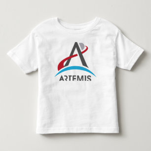 NASAアルテミス計画ロゴ火星2024宇宙飛行士 トドラーTシャツ