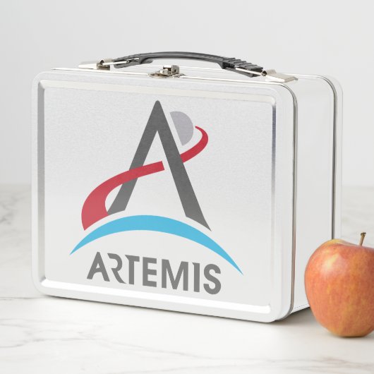 NASAアルテミス計画ロゴ火星2024宇宙飛行士 メタルランチボックス (インサイチュ)
