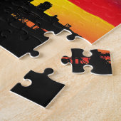 NASAアレスIXロケット打ち上げシステムプロトタイプ ジグソーパズル (側面)