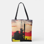 NASAアレスIXロケット打ち上げシステムプロトタイプ トートバッグ (裏面)