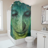 NASAアースデイ 母なる地球 自然の女神 シャワーカーテン (インサイチュ)