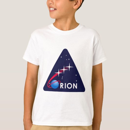 NASAオリオンのロゴ Tシャツ (正面)