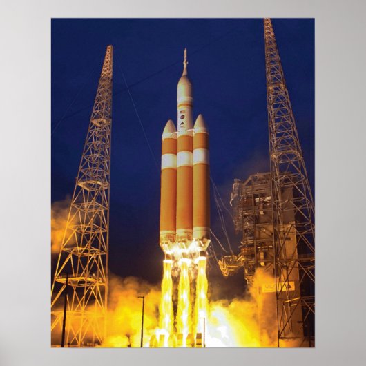 NASAオーリオン宇宙船ロケット打ち上げ ポスター (正面)