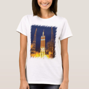 NASAオーリオン宇宙船ロケット打ち上げ Tシャツ