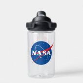 NASAキッズ火星忍耐ローバーロゴ14oz ウォーターボトル (背面)