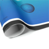 NASAシステ太陽のム惑星の高温の温度 ラッピングペーパー (ロールコーナー)