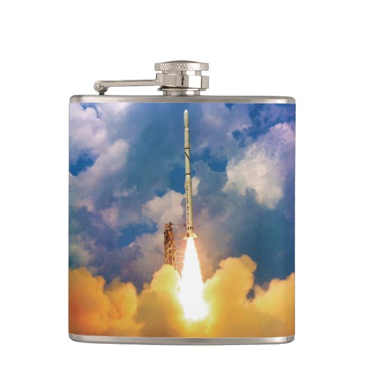 NASAスカウトロケット打ち上げ フラスク (正面)