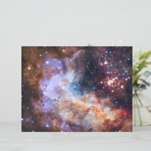 NASAスタークラスターシニアスクラップブック紙 (スタンド正面)