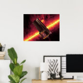 NASAスピッツァー宇宙望遠鏡 ポスター (ホームオフィス)