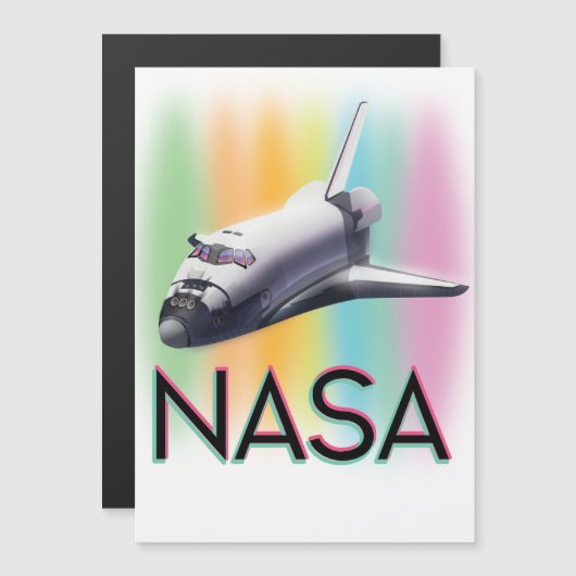 NASAスペースシャトル (正面/裏面)