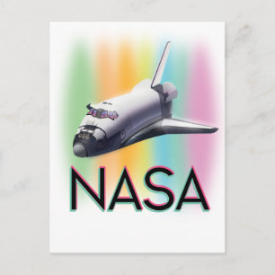 NASAスペースシャトル ポストカード