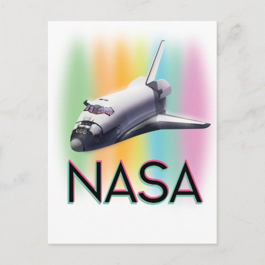 NASAスペースシャトル ポストカード (正面)