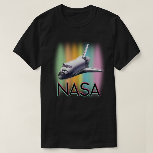 NASAスペースシャトル Tシャツ (デザイン正面)
