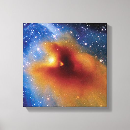 NASAハッブル宇宙望遠鏡CB 130-3星誕生 キャンバスプリント (正面)