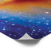 NASAハッブル宇宙望遠鏡CB 130-3星誕生 ポスター (角)