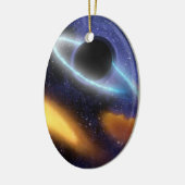 NASAブラックホールPIA01884 セラミックオーナメント (左)