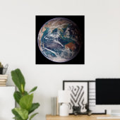 NASAプラネットアースインディアン海ビュー ポスター (ホームオフィス)