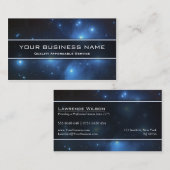 NASAプレアデス・スターズの写真 – 名刺 (正面/裏面)