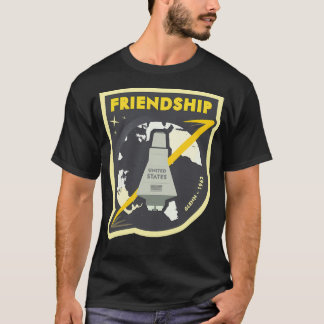Nasaマーキュリーミッション – 友情7 tシャツ
