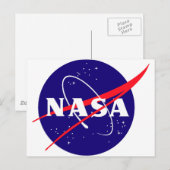 NASAミートボールロゴ ポストカード (正面/裏面)
