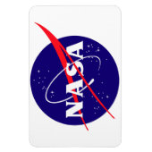 NASAミートボールロゴ マグネット (縦)