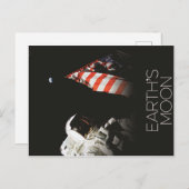 NASAムーンポスター8 ポストカード (正面/裏面)