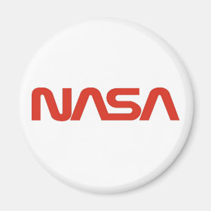 NASAレッドワームのロゴ マグネット