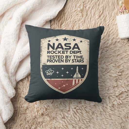NASAロケット部が星によって証明された時間でテスト クッション (ブランケット)