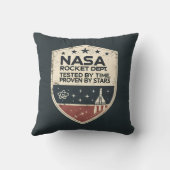 NASAロケット部が星によって証明された時間でテスト クッション (裏面)