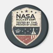 NASAロケット部が星によって証明された時間でテスト マグネット (正面)