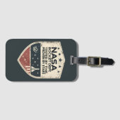 NASAロケット部が星によって証明された時間でテスト ラゲッジタグ (正面横)