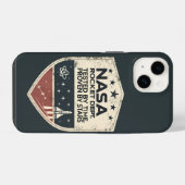 NASAロケット部が星によって証明された時間でテスト iPhoneケース (裏面横)
