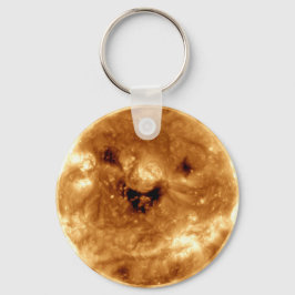 NASA天文台からの笑顔太陽のの太陽 キーホルダー