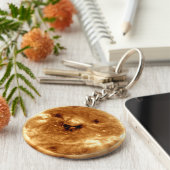 NASA天文台からの笑顔太陽のの太陽 キーホルダー (側面)