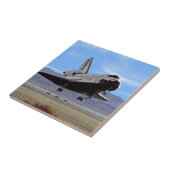 NASA宇宙シャトルアトランティスランディングエドワーズAFB タイル (側面)