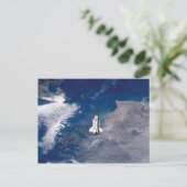 NASA宇宙シャトルエンデバーSTS-113地球軌道 ポストカード (スタンド正面)