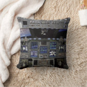 NASA宇宙シャトルコックピットアース軌道窓ビュー クッション (ブランケット)