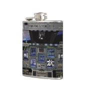 NASA宇宙シャトルコックピットアース軌道窓ビュー フラスク (左)