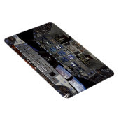 NASA宇宙シャトルコックピットアース軌道窓ビュー マグネット (右側)