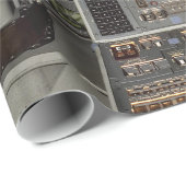 NASA宇宙シャトルコックピットアース軌道窓ビュー ラッピングペーパー (ロールコーナー)